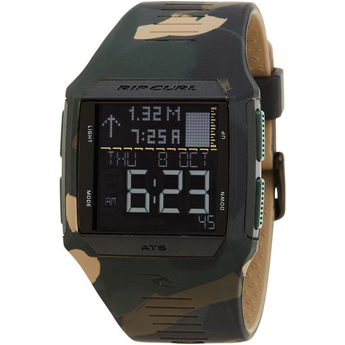 2019 Rip Curl Rifles Marea Surf Reloj Jungle Camo A1128