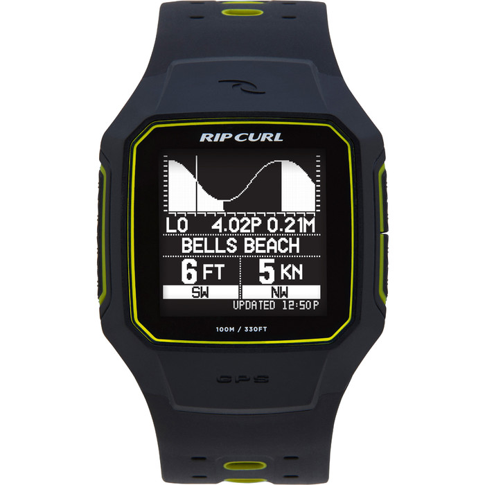 2020 Rip Curl Search Gps Series 2 Reloj Inteligente De Surf Amarillo A1144