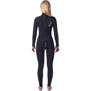 2023 Rip Curl Womens Dawn Patrol Warmth 4/3mm Back Zip Wetsuit WSM9QW - Black