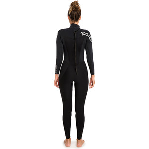 2020 Rip Curl Womens Omega 3/2mm Back Zip GBS Wetsuit WSM4LW Black