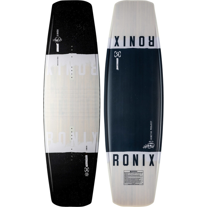 2022 Ronix Kinetik Project Flexbox 1 Cable Wakeboard - Blanco / Negro