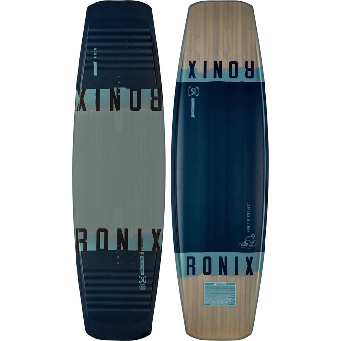 2022 Ronix Kinetik Project Springbox 2 Cable Wakeboard 22220 - Navy / Gris / Negro