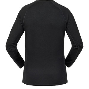 2022 Musto Merino Base Layer Camiseta De Manga Larga Negro Smth027