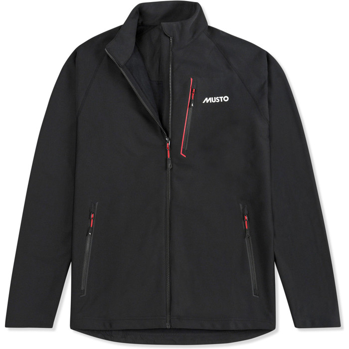 2024 Musto Hombres Frome Chaqueta De Capa Media Sujk086 Negro