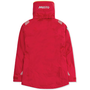 Musto 2020 Musto Mujer Br2 Offshore Chaqueta Y Pantaln - Rojo / Negro