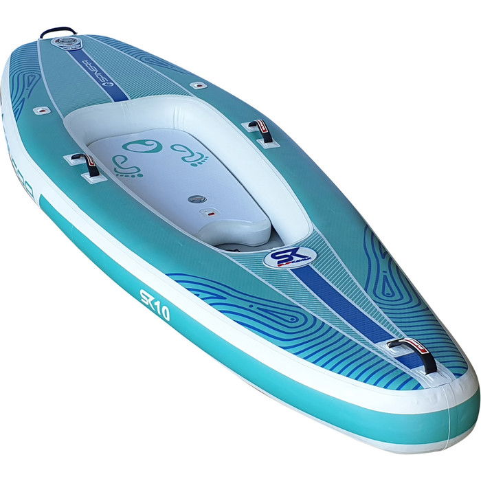 2022 Spinera SK 10'0 1 Person Inflatable SupKayak Package - Blue