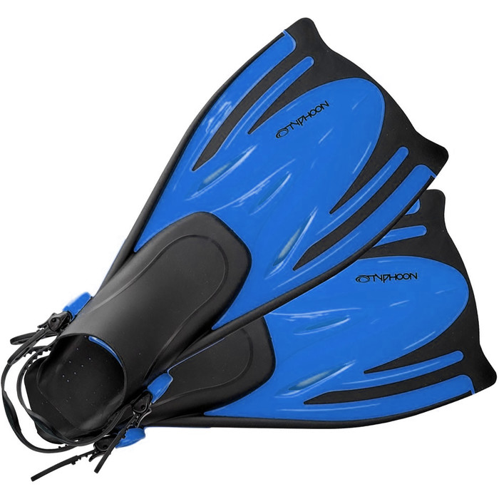 2024 Typhoon Kids junior T-Jet Fins 330183 - BLUE