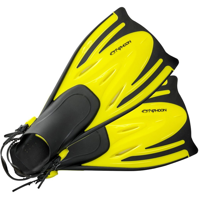 Aletas De T-jet Adulto Typhoon 2024 Amarillo 33018