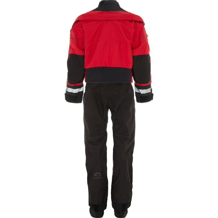 2024 Typhoon Multisport 4 2.0 Drysuit 100197 - Red / Black