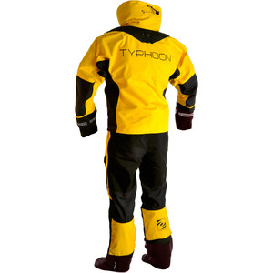 2019 Typhoon Ps330 Xtreme Kayak / Ocano Drysuit + Con Cremallera De Color Amarillo / Negro 100160