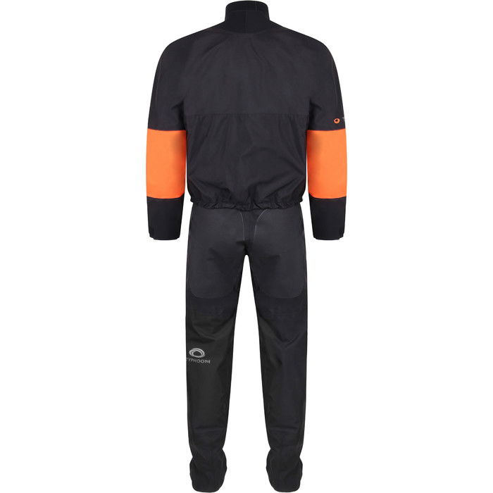 2024 Typhoon Roan Hinge Zip Drysuit 100184 - Orange / Graphite