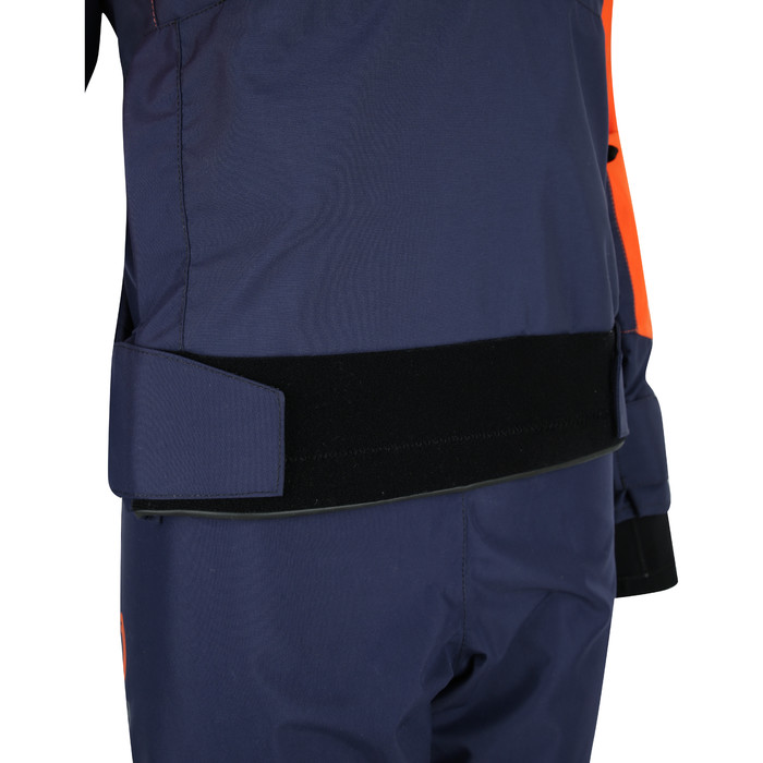 2024 Typhoon Mujer Hendra Bisagra Zip Traje 100185 - Naranja / Navy