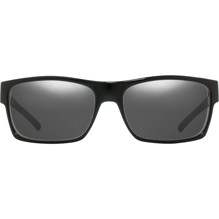 2021 Us The Argos Gafas De Sol 823 - Lentes De Cromo Plateado Gris / Negro Brillante