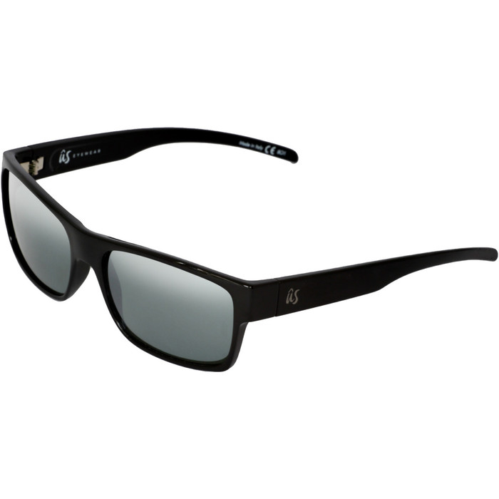 2021 Us The Argos Gafas De Sol 823 - Lentes De Cromo Plateado Gris / Negro Brillante