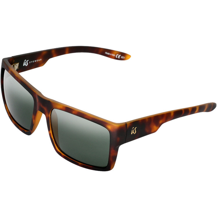 2021 US The Helios Sunglasses 941 - Matte Tortoise Shell / Vintage Grey Lenses