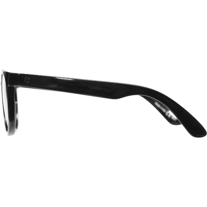 2021 US The Neos Sunglasses 834 - Gloss Black / Grey Silver Chrome Lenses