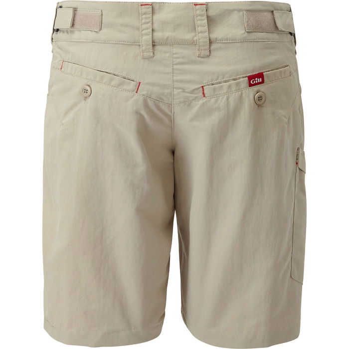 2024 Gill Mujer Uv Tec Shorts Khaki Uv012w