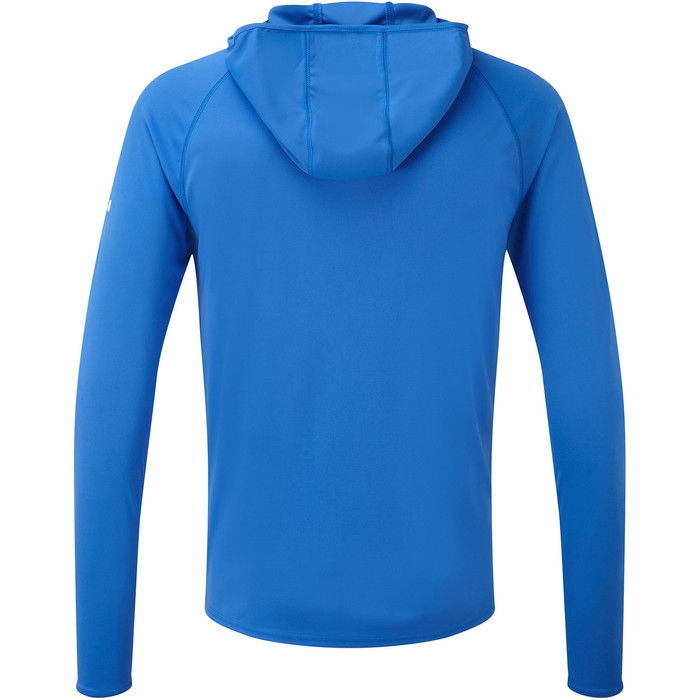 2024 Gill Hombres Uv Tec Sudadera Con Capucha Azul Uv016