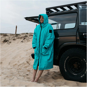 2022 Voited DryCoat Hooded Waterproof Changing Robe / Poncho V21DCR - Peyto Lake