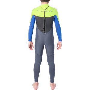 2020 Rip Curl Junior Omega 3/2mm GBS Back Zip Wetsuit Lime WSM9QB