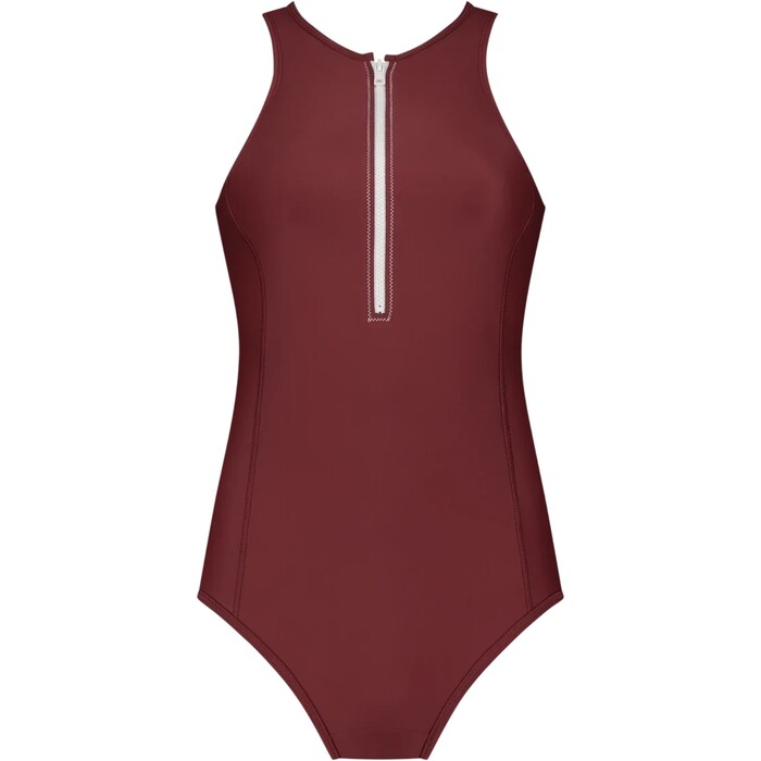 2024 Wallien Womens Yemaya One Piece Swimsuit 102022002 - Red