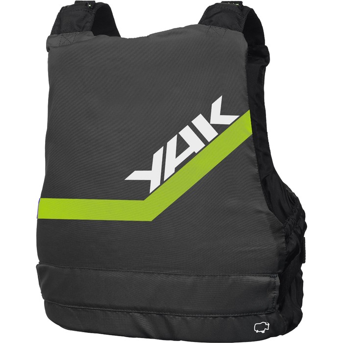 2024 Yak Delta Junior 50N Buoyancy Aid 3714 - Black / Lime