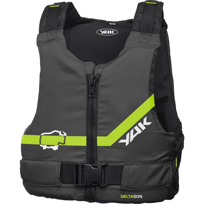 2024 Yak Delta Junior 50N Buoyancy Aid 3714 - Black / Lime