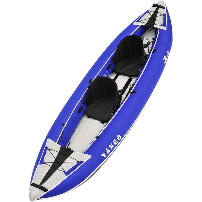 2024 Z-pro Tango 1 O 2 Personas Kayak Inflable Ta200 Azul - Solo Kayak