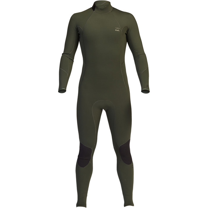 2021 Billabong Mens Absolute 5/4mm GBS Back Zip Wetsuit Z45M17 - Military