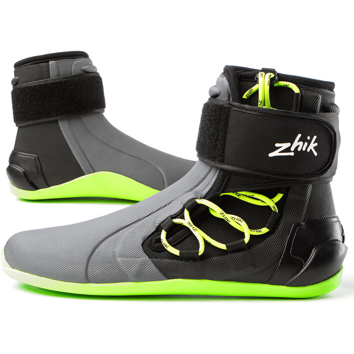 2024 Zhik High Cut Sailing Boots Grey / Black DBT0270