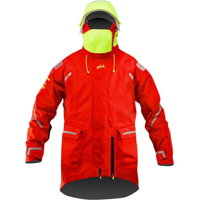 2024 Zhik Hombres Isotak X Ocean Chaqueta - Red