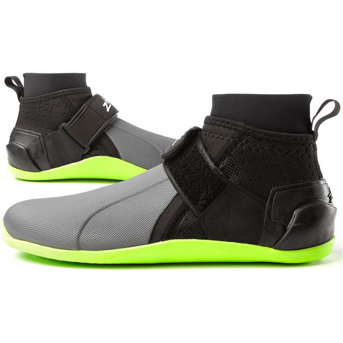 2024 Zhik Low Cut Ankle Sailing Boots Grey / Black DBT0170