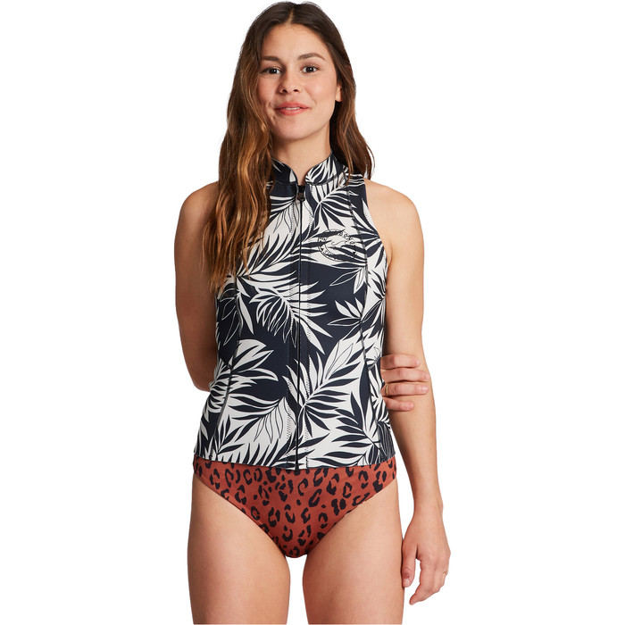 2023 Billabong Para Mujer Salty Chaleco De Neopreno Daze Abjw000100 - In Paradise