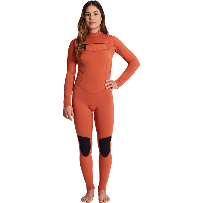 2024 Billabong Womens Salty Dayz 3/2mm Chest Zip Wetsuit ABJW100121 - Copper Sands