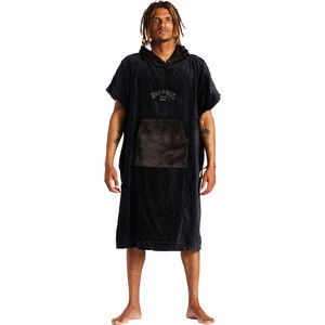 2024 Billabong Albornoz / Poncho Con Capucha Para Hombre Abyaa00220 - Negro