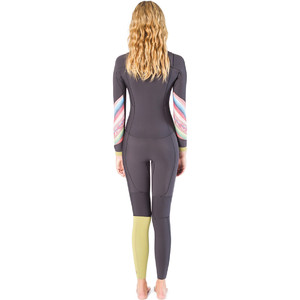 Billabong Ladies 3/2mm Salty Days Dayz Chest Zip GBS Wetsuit in Multi Q43G03