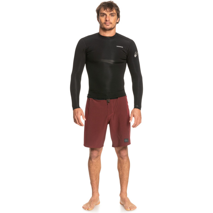 2024 Quiksilver Sesiones Diarias Para Hombres 2mm Gbs Chaqueta De Neopreno Eqyw803053 - Negro