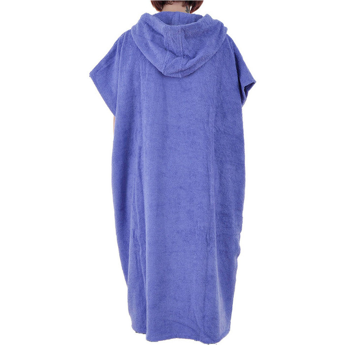 2024 Northcore Beach Basha Hooded Towel Changing Robe / Poncho NOCO24 - Purple Blue