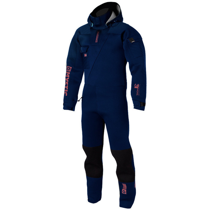 Mystic Vulcanic 4mm Neoprene Front Zip Drysuit NAVY 140005