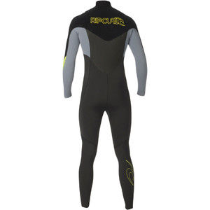 Rip Curl Dawn Patrol 3/2mm GBS CHEST ZIP Wetsuit in GREY WSM4AM