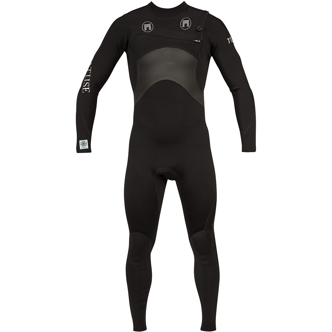 Matuse Tumo 3/2mm GBS Chest Zip Wetsuit BLACK WVT0C410T - Wetsuits