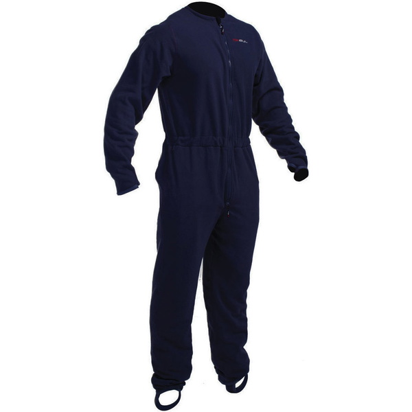 2019 Gul Hombres Code Zero Stretch U-zip Drysuit + Underfleece Gm0368-b5 - Negro