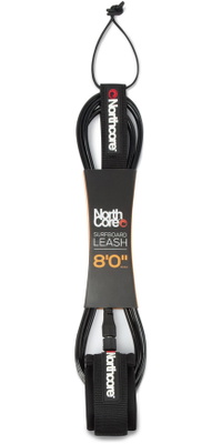 Correa Para Tabla De Surf Northcore 2026 De 8 Pies NOCO56B, Black