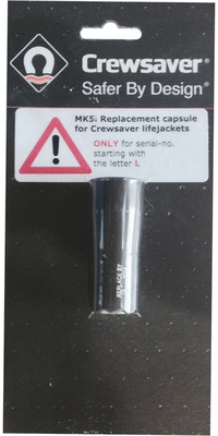 2026 Crewsaver Mk5i Cápsula De Repuesto Negro 10062