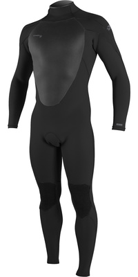 2026 ONeill Hombres Epic 5/4mm Back Zip Neopreno 4217B - Black