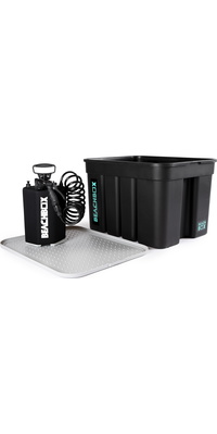 2026 Beachbox Set De Ducha Portátil Bbbb21 - Negro