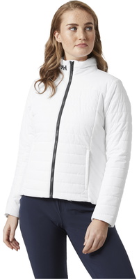 Chaqueta 2025 Helly Hansen Crew Insulator 2.0 Para Mujer 30239 - Blanco