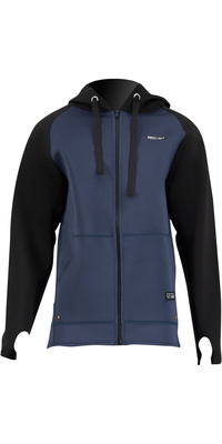 Prolimit Hombres 1.5mm Neopreno Zipped SUP Hoody 14420 - Slate / Black