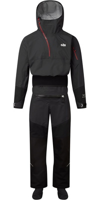 2026 Gill Verso Back Zip Traje Seco Y Con Cremallera 4805 - Graphite