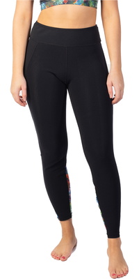 2025 Gul Leggings Luna7 Sup Para Mujer La8301-c1 - Negro / Jungla